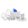 Inhalator MOMINI Nebulizator kompresorowy Momini NebuEasy